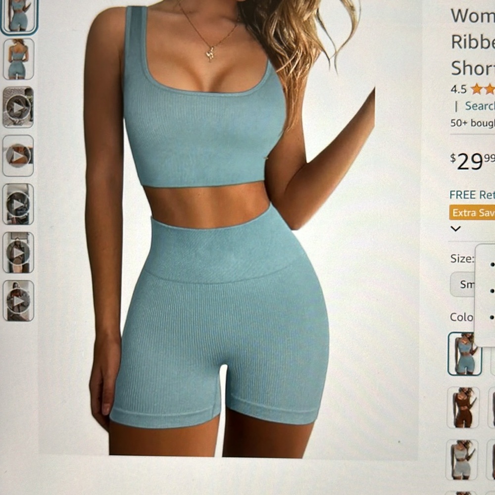 Amazon workout set